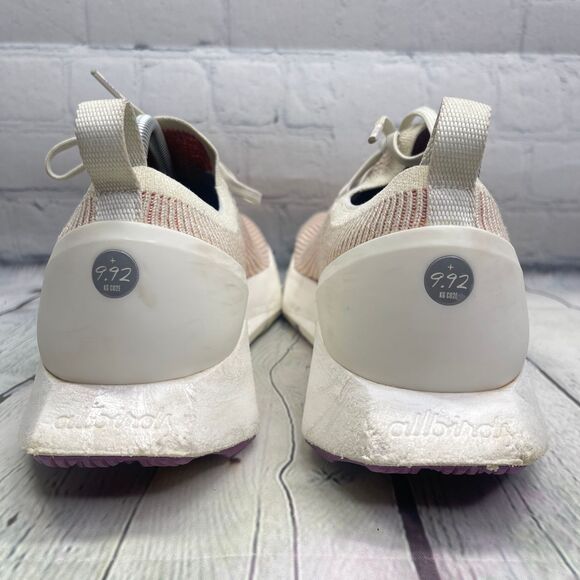 Allbirds Tree Flyer Sneakers Men's Size 10 Ivory Orange Walking Running Shoes - Picture 7 of 14